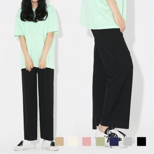 [리빌모아]여자 데일리 골지 와이드 데일리 통바지 SDW-PTA-SSD2