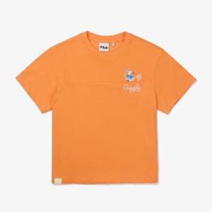 휠라반팔티 TQJ FK2RSF2G02X-LOR 썸머플레이 절개티셔츠