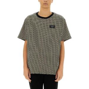 BALMAIN 모노그램 티셔츠 EH1EG010BC90_GFE