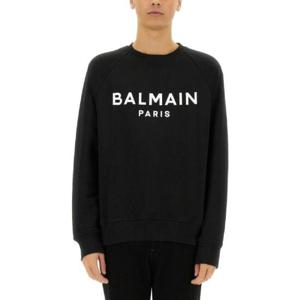 BALMAIN 로고가 있는 스웨트셔츠 DH1JQ005BB65_EAB
