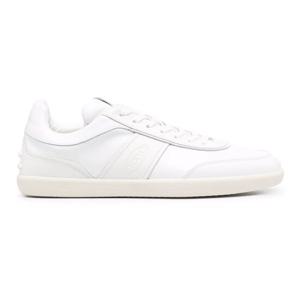 25SS 토즈 패널 로우탑 스니커즈 화이트 XXM68C0DP30OV7 B001