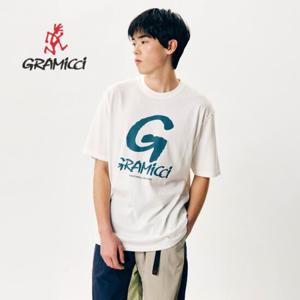 (본사공식) 그라미치 G 로고 티셔츠 (G4SU-T098-WHITE)