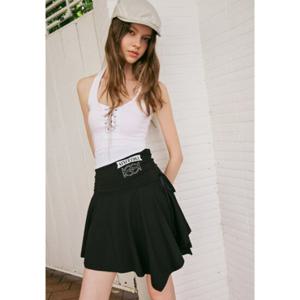 [에고이스트][BLUE LABEL]언발 저지 셔링 스트링 스커트(ER2OSK12)