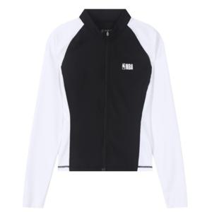 [엔비에이]공용 NBA 스몰로고 래글런 집업 래시가드 N252TJ601P