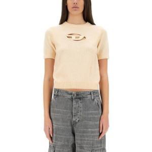 디젤 반팔 티셔츠 A17504 0KCAE7FB BEIGE