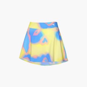 디아도라반바지 KQJ D3222TSK48YLP 테니스 퍼포먼스 그래픽 스커트 PTN YELLOW
