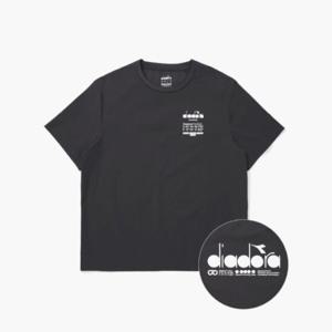 디아도라반팔티 KQJ D5221RRS12GRD 러닝 쿨링 반팔 피스테 DARK GREY