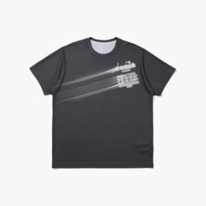 디아도라반팔티 KQJ D5221RRS15GRD 러닝 그래픽 메쉬 반팔 티셔츠 GREY