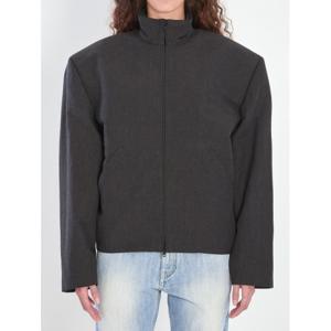 발렌시아가 자켓 839115TST05 1000 BLACK