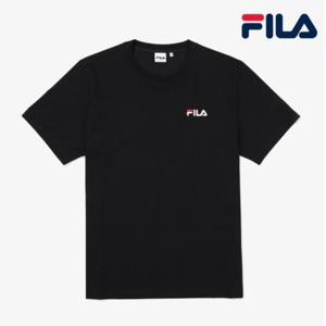 [휠라]휠라 유니 베이직 리니어 반팔티 FS2RSG2722X BLK 반팔티