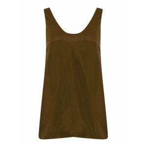 [PHILOSOPHY DI LORENZO SERAFINI] 여성 탑 탱크 실크 Camisole 080121160095 Brown /8