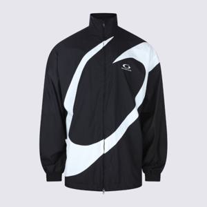 발렌시아가 블랙 화이트 그래픽 프린트 재킷 839092 TSM021000