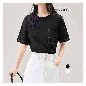 [앳마크]ATMARK (77까지)포켓스티치반소매티셔츠_AA53TS045G