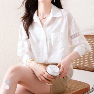 KARRA (77까지)레이스커넥트블라우스_A5M0757