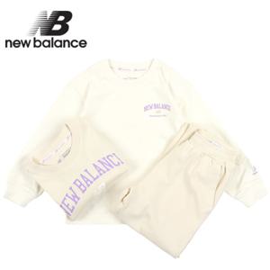 뉴발란스 키즈 여아 3PCS 크롭조끼 셋업(NK9YD1151G-39)_아이보리