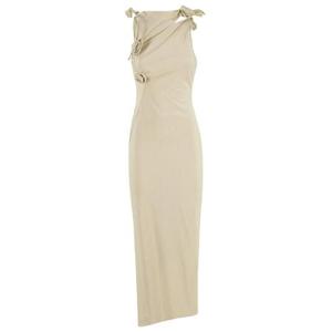코페르니 비대칭 플라워 드레스 COPR44545C094 BEIGE TP934862674