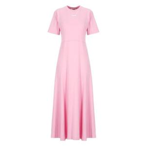 MSGM 로고 자수 미디 드레스 3841MDA74257002 12 TP934862522