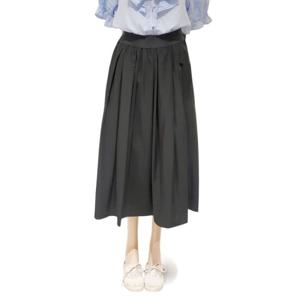 [숲]밴딩 주름 플레어 롱스커트 SB6SR30D