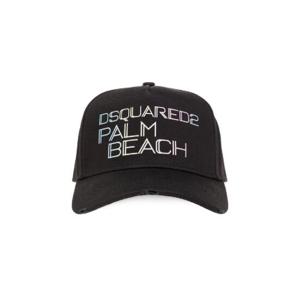 Dsquared2 슬로건 프린트 디스트레스드 야구 모자 BCM080905C00001 2124 TP942253764
