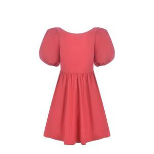 RED발렌티노 퍼프 슬리브 라운드넥 미니 드레스 XR0VAEN05S3 DV7TAMARIS TP942335059