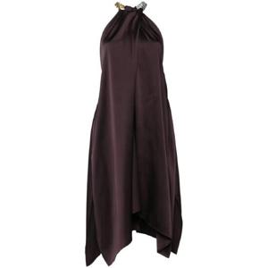 25 SS Stella McCartney 체인 홀터넥 새틴 미디 드레스 6A0421SNA28D TP432522060