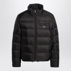 PRADA Black zip up jacket in Re Nylon SGC933OOO1WQ9/R_PRADA-F0002