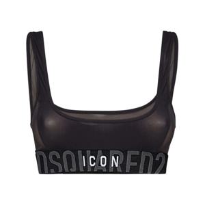 [DSQUARED2] 여성 Reggiseni Iconmotif 방도 브라 D8RG45660 01003 블랙 /9