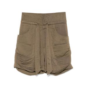 이자벨마랑에뚜왈 숏팬츠 SH0200FAC1G04E 59022 67KI KHAKI GREE