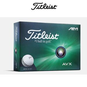 타이틀리스트 AVX AIM 360 골프공 12구 3피스 볼 2025