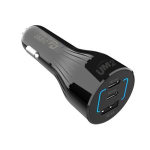 UM2 95W 3포트 PD C타입 PPS 차량용 초고속충전기 노트북 UMCH95