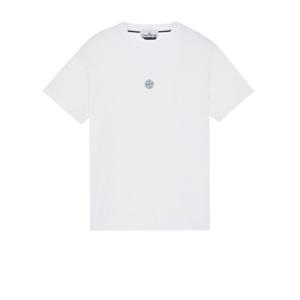 스톤 아일랜드 반팔 티셔츠 78152NS86V0001 WHITE DOM