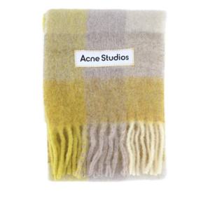 아크네 스튜디오 머플러 스카프 CA0084 CQX Yellow BEIGE YELLOW
