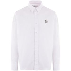 메종키츠네 긴팔 셔츠 MM00412WC5010P100 WHITE DOM