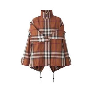 버버리 트렌치 코트 8057318 Free Dark Birch Brown