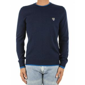 [KENZO] 남성 터틀넥 폴로 necks 울 스웨터 3ABPU20278 Blue /8