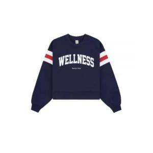 스포티앤리치 긴팔 티셔츠 WS058S406WN NAVY BRIGHT RED WHITE D