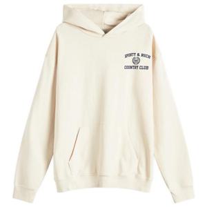 스포티앤리치 후드 티셔츠 WS066S409VC CREAM NAVY DOM