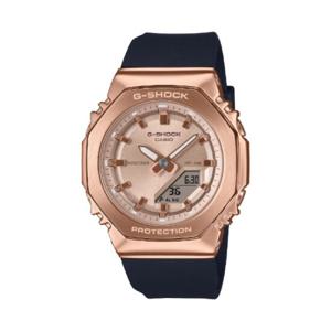 카시오 G-SHOCK (G 쇼크) 메탈 커버 시리즈 GM-S2110 핑크 골드 x 블랙 GM-S2110PG-1A4JF