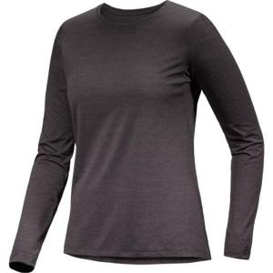 아크테릭스 긴팔 티셔츠 ATOFWX6914BHR BLACK HEATHER DOM