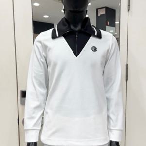 [파사디][경주모다] 윙에리 배색포인트 반집업 Q24STP002M