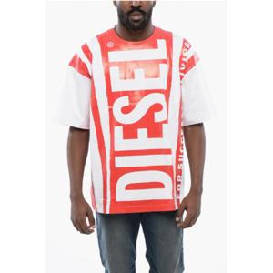 디젤 반팔 티셔츠 A11967 0QHAU 42AA Bianco Rosso