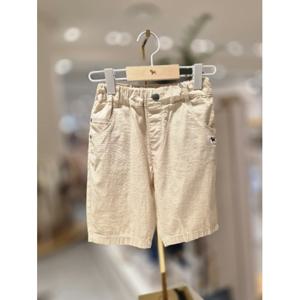 블루독베이비 10 여름신상25SS(BE)린넨 혼방 7부 이지 팬츠 A (4531941101)