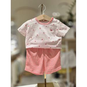 블루독베이비 10 25SS여름신상(PK)달콤딸기반팔내의 (4537005411)