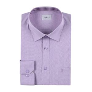 예작셔츠 25/SS 여름긴팔 일반핏 바이올렛 스판 셔츠YJESBR115VI