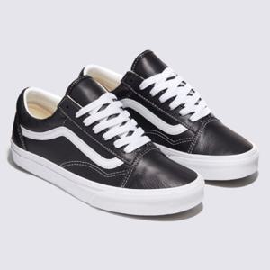 [VANS] 올드스쿨(레더)블랙/화이트 VN000CP5BPB