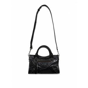 [BALENCIAGA] 여성 크로스 바디 백 Le 시티 미니 8063952ABEK1000 블랙 /8