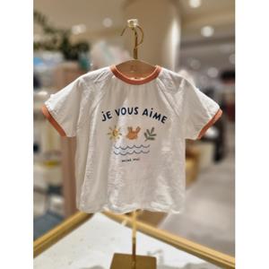 (밍크뮤10) 25년 여름신상HK(IV)마린프렌즈반팔티셔츠 (3531533101)