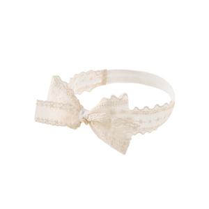 밍크뮤 [IV] 레이스리본헤어밴드  35114-870-01