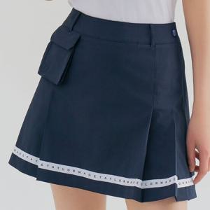 [공식]테일러메이드 여성 부분 플리츠 포켓 큐롯 TWCUN6391-915
