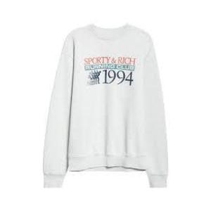 스포티앤리치 긴팔 티셔츠 ST071514167GY03 HEATHER GRAY LAVA A